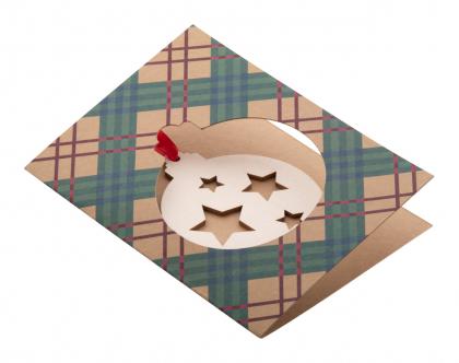 Christmas card, tree
