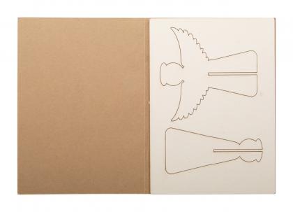 Christmas card, gift box