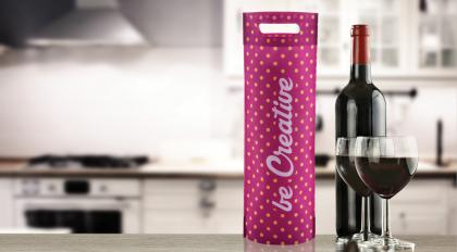 custom wine bag