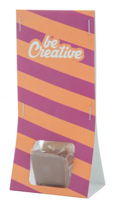 hot chocolate spoon, milk chocolate