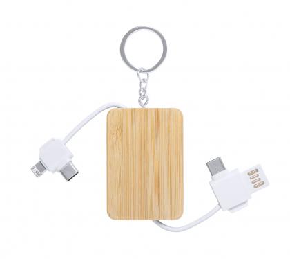 keyring USB charger cable