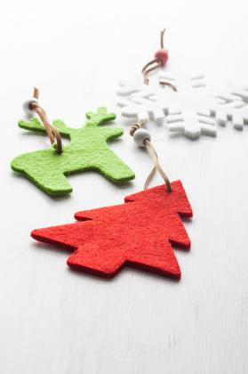 Christmas tree ornament, reindeer