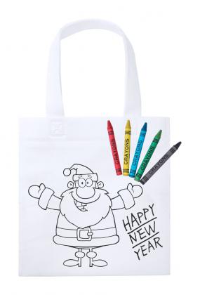 colouring shopping bag