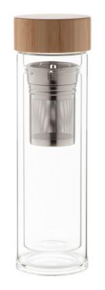 glass thermo bottle