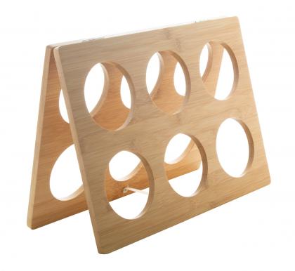 bamboo wine rack