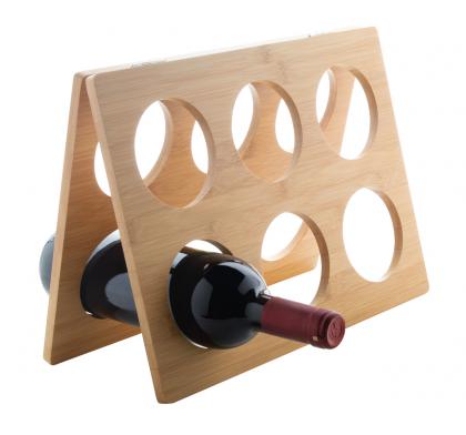 bamboo wine rack