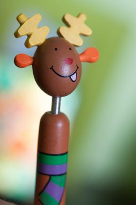 cartoon pen, Reindeer