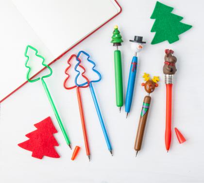 cartoon pen, Santa