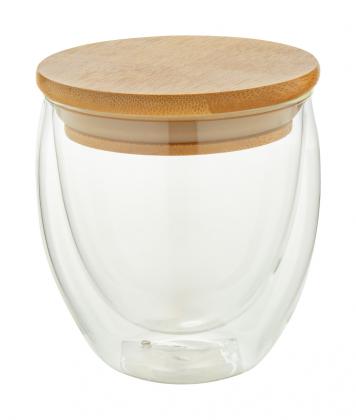 glass thermo mug
