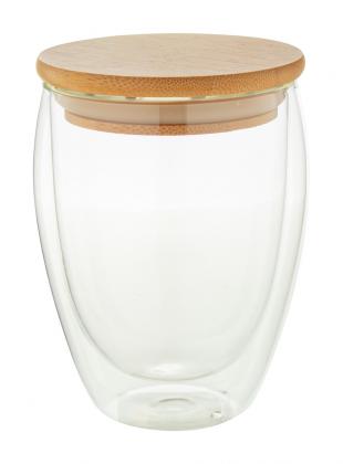 glass thermo mug