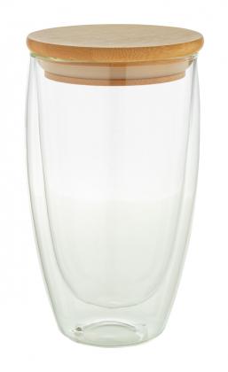 glass thermo mug