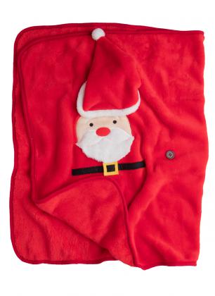 Christmas polar blanket, Santa Claus
