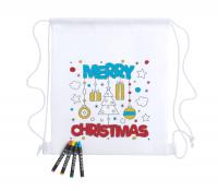 colouring drawstring bag