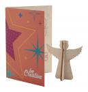 Christmas card, snowflake