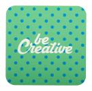 paper coaster, square