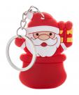 Christmas keyring, Santa Claus