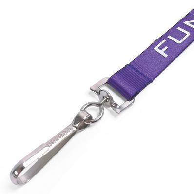 15mm Flat Weave Nylon Lanyard