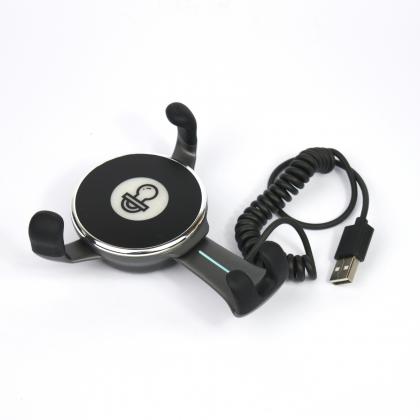 Car Wireless charging stand WCC1 with LED logo UK Stock