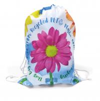 Full colour Recycled PET Drawstring Bag