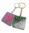 60mm Hard Enamel Keychain