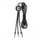 C24 3 in 2 multi charging cable with LED logo - TYPE C