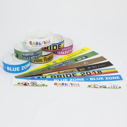 Tyvek Wristbands 19mm