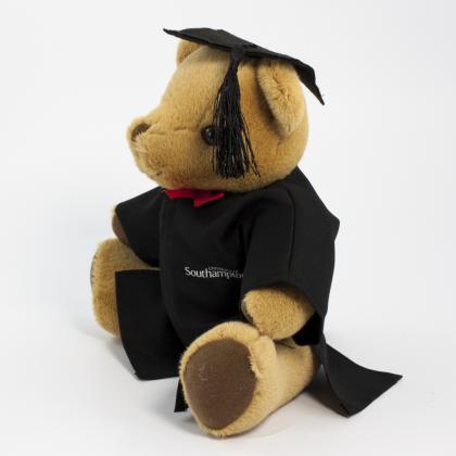 Honey Bear 30cm Cap n Gown