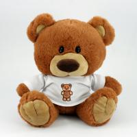 25cm Charlie Bear Caramel Tshirt