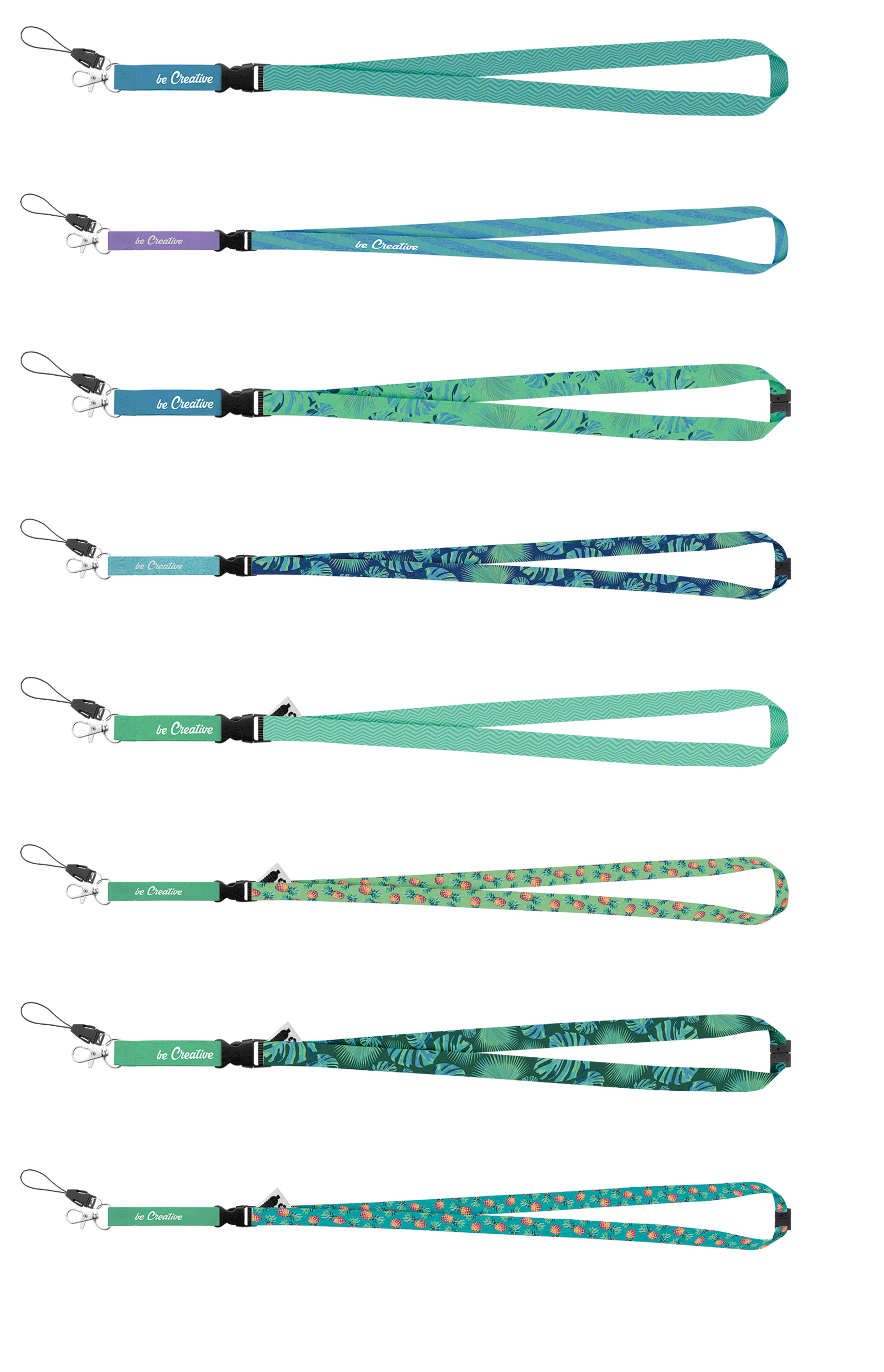 custom sublimation lanyard