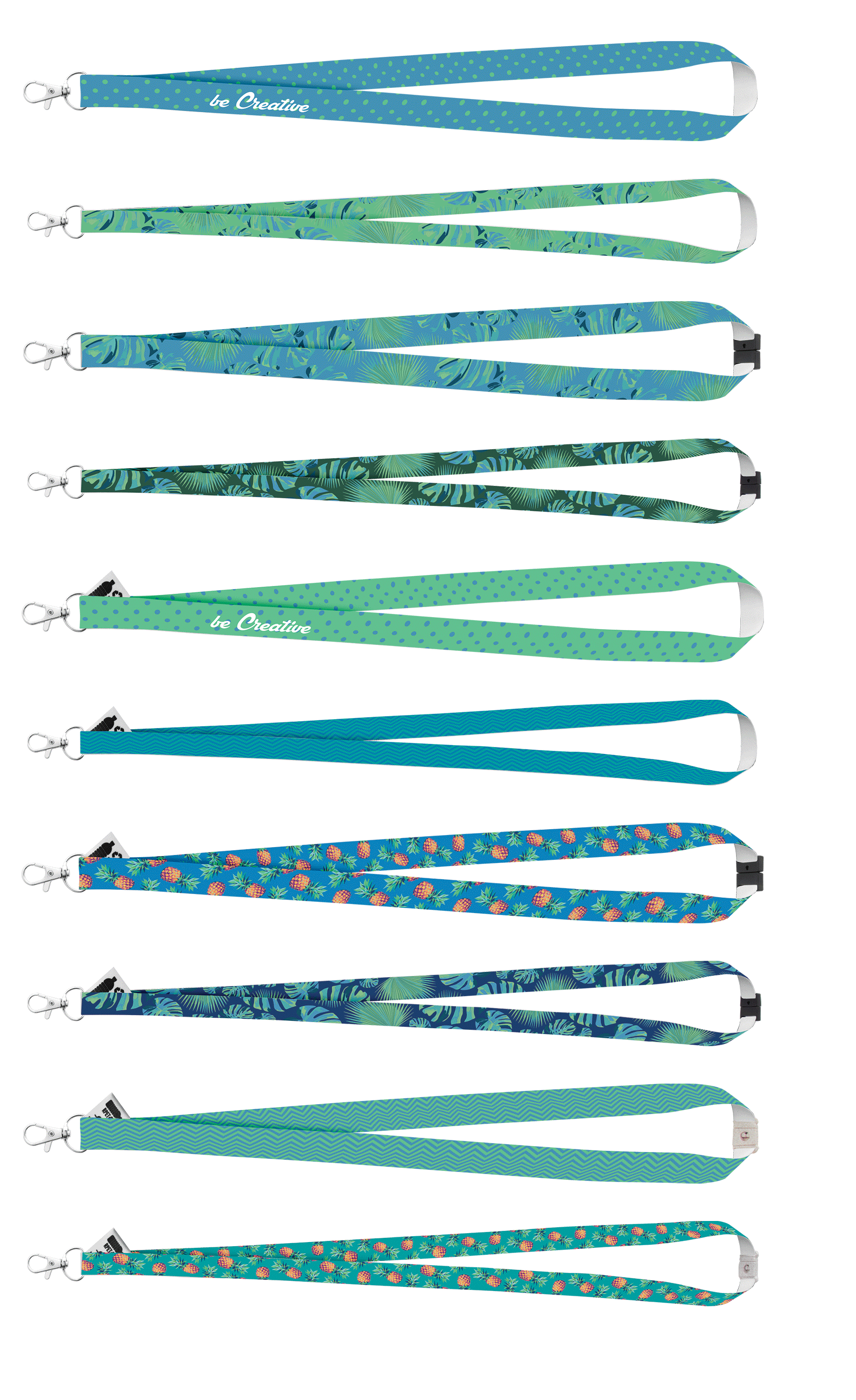 custom sublimation lanyard