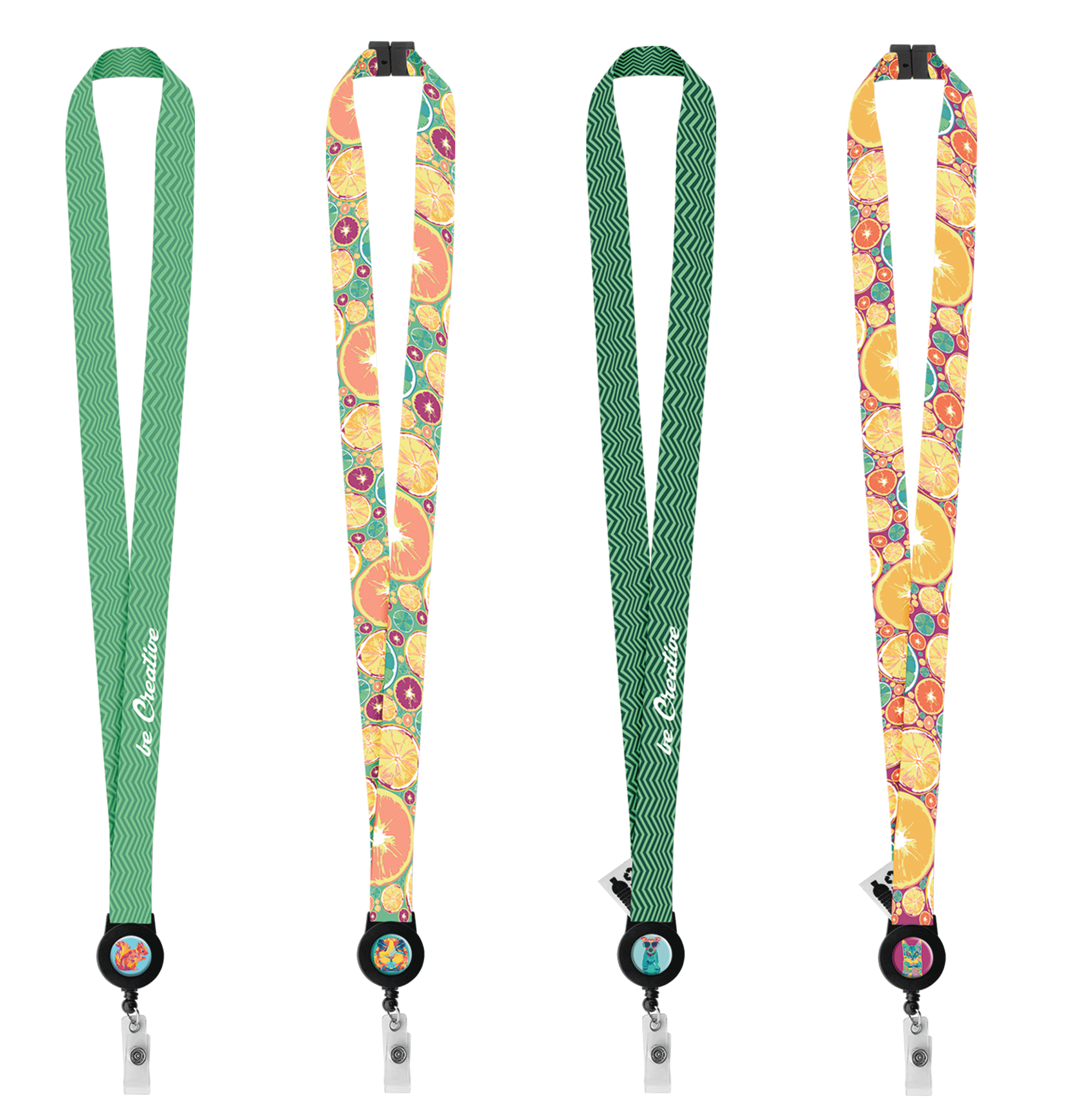 custom sublimation lanyard