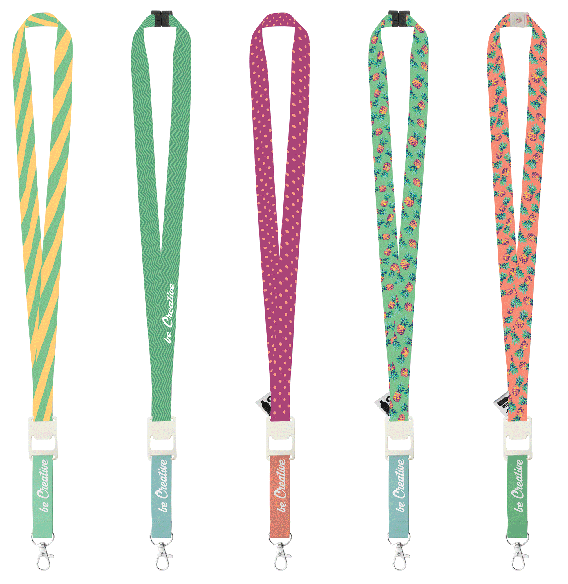 custom sublimation lanyard