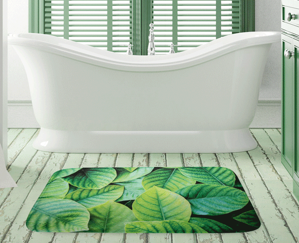 sublimation bath mat