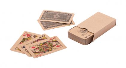 recycled paper playing cards