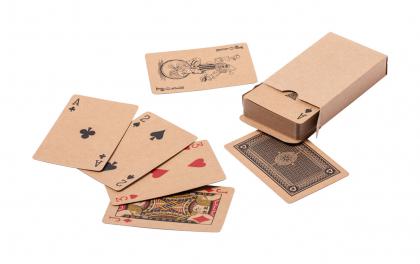 recycled paper playing cards