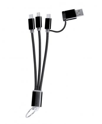 keyring USB charger cable