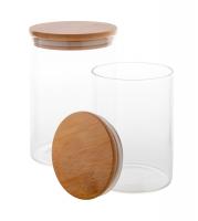 glass storage jar