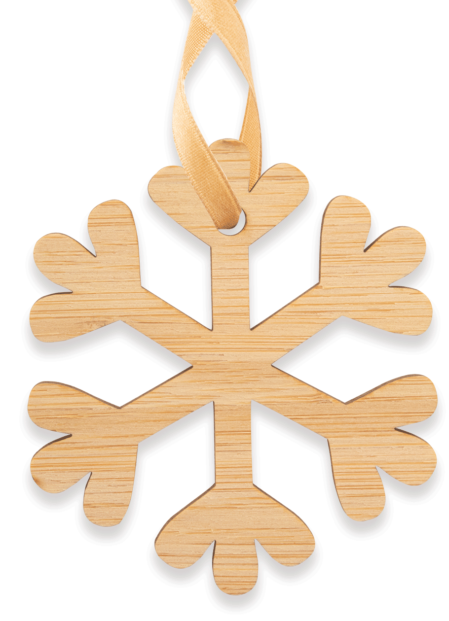 Christmas card, snowflake