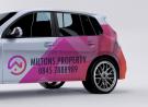 Curved Vinyl Van Stickers