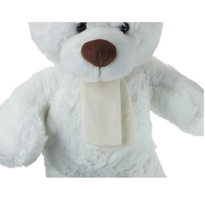 Plush teddy bear | Monty White