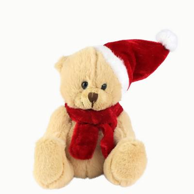 Plush Christmas teddy bear | Nathan Honey