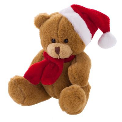 Plush Christmas teddy bear | Nathan Brown