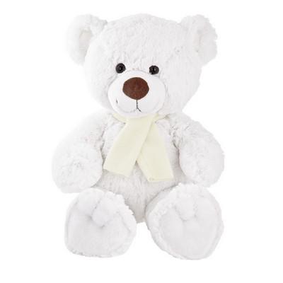 Plush teddy bear | Monty White