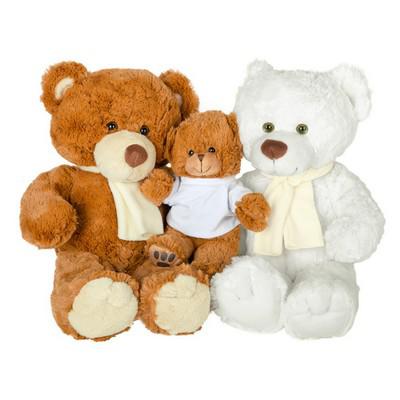 Plush teddy bear | Monty White