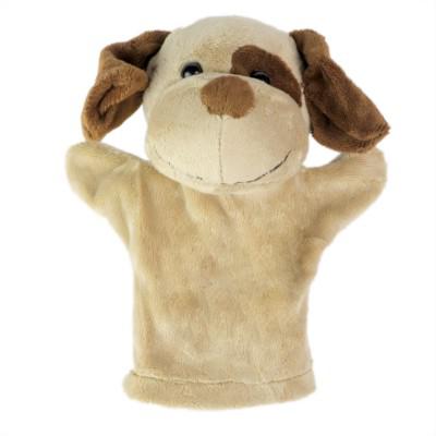 Plush dog, hand puppet | Obie