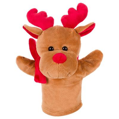Plush reindeer, hand puppet | Dazzle