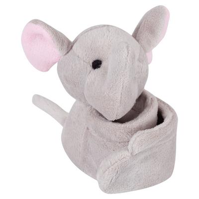 Plush elephant, snap band | Manny