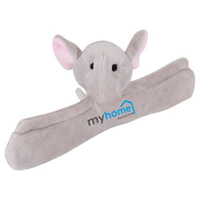 Plush elephant, snap band | Manny