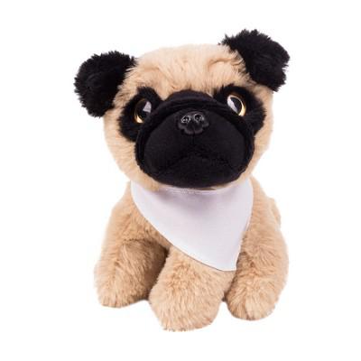 Plush dog pug | Aksel