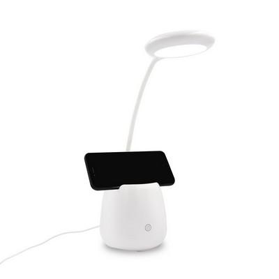 Desk lamp, wireless speaker 3W, phone stand, pen holder